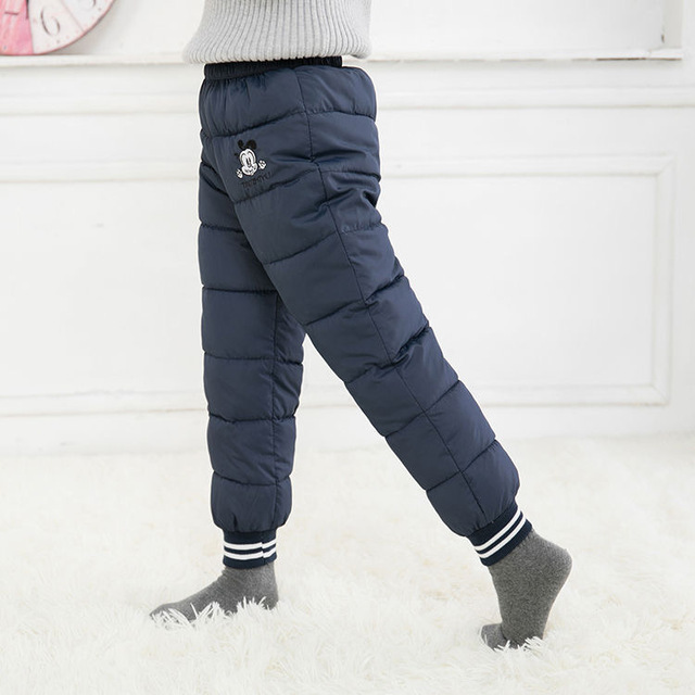 Chłopięce wyściełane spodnie zimowe Casual Girl, wysokiej jakości i wodoodporne - Wianko - 6
