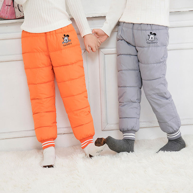 Chłopięce wyściełane spodnie zimowe Casual Girl, wysokiej jakości i wodoodporne - Wianko - 4