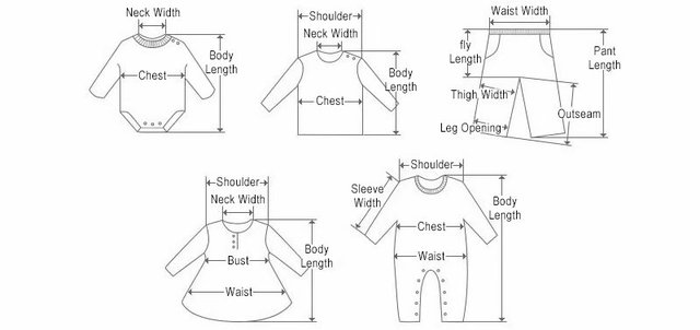 Zestaw 2 sztuk ubranek stałych dla malucha (dla dziewczynki i chłopca) z długim rękawem - Wianko - 2