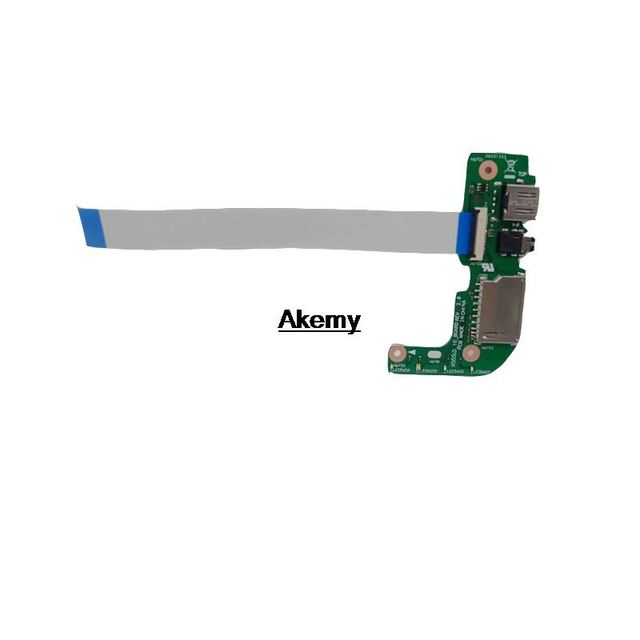 Nowy oryginalny kabel do ASUS X555 X555L X555LD X555LD_IO USB AUDIO z czytnikiem kart pokładzie REV:2.0 MB - 100% testowany, szybka wysyłka - Wianko - 1