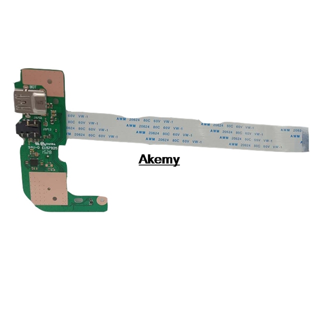Nowy oryginalny kabel do ASUS X555 X555L X555LD X555LD_IO USB AUDIO z czytnikiem kart pokładzie REV:2.0 MB - 100% testowany, szybka wysyłka - Wianko - 2