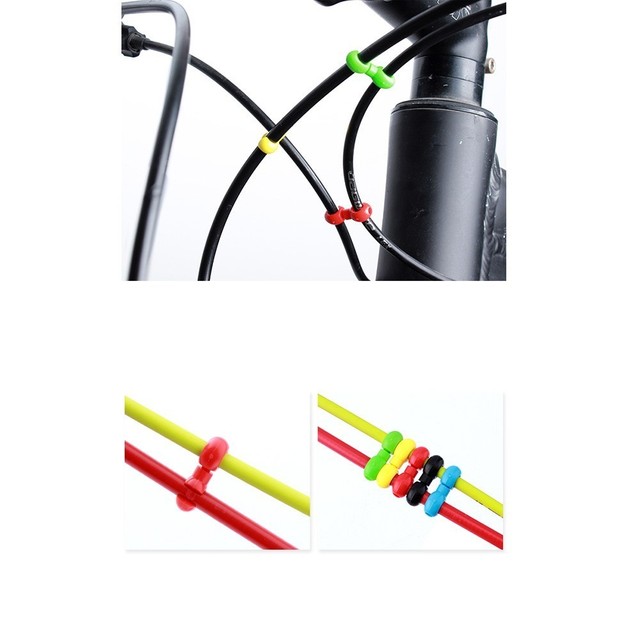 Przewód hamulcowy S styl klamerki dla rowerów MTB - 1szt/5szt/10szt - Wianko - 2