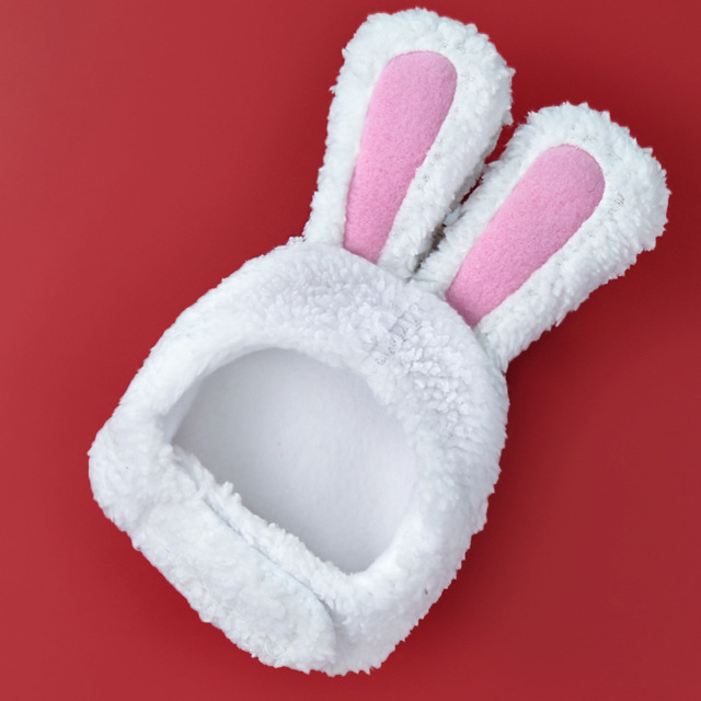 Nakrycie głowy dla małych psów - kreatywne uszy królika do kostiumu zwierząt - Wianko - 8