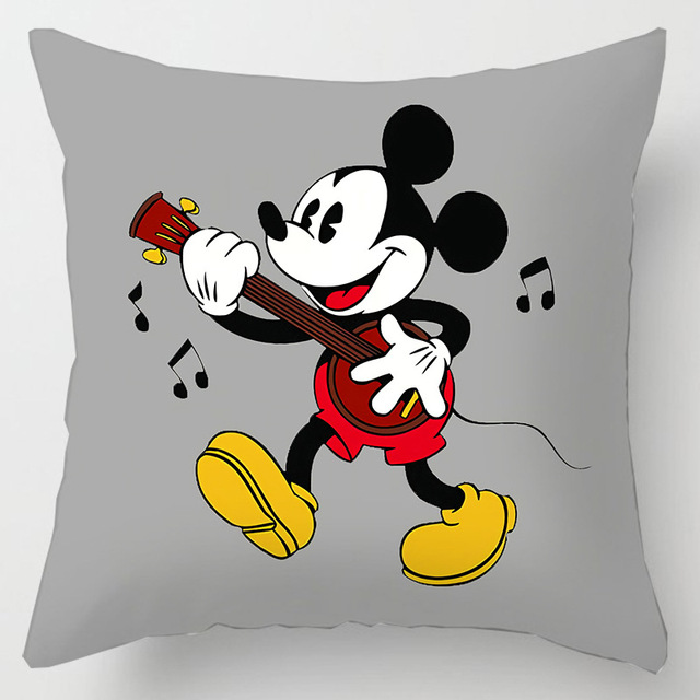 Miękka poszewka na poduszkę Disney Mickey Mouse Minnie Mouse, pluszowa, 45x45cm - Wianko - 10