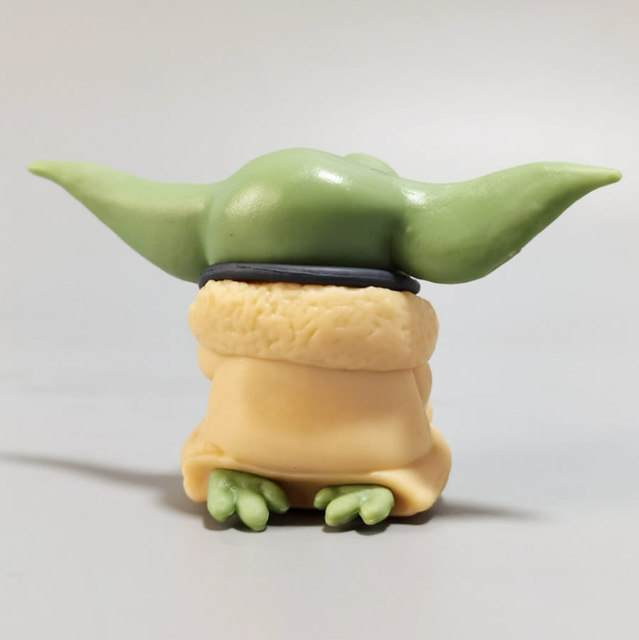 Figurki akcji Disney Baby Yoda Star Wars - 4 sztuki pcv modele rysunkowe z Anime i TV Manga dla chłopców - Wianko - 5