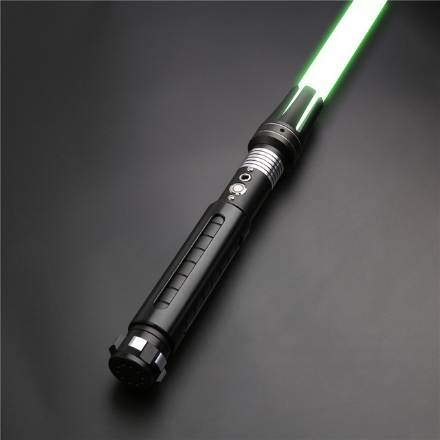 Miecz świetlny CIELTAN TS019 Baselit RGB z ostrzem o średnicy 1 cala, efektem Blaster Lock up i dźwiękiem - multi-kolorowy - Wianko - 4