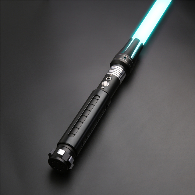 Miecz świetlny CIELTAN TS019 Baselit RGB z ostrzem o średnicy 1 cala, efektem Blaster Lock up i dźwiękiem - multi-kolorowy - Wianko - 5
