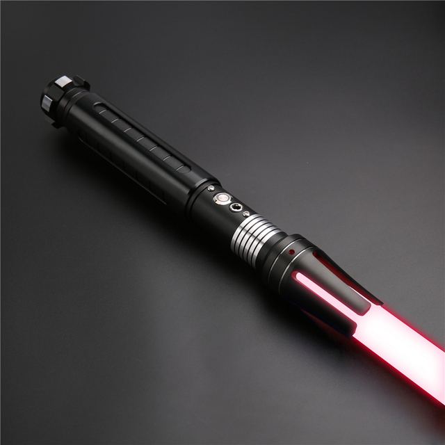 Miecz świetlny CIELTAN TS019 Baselit RGB z ostrzem o średnicy 1 cala, efektem Blaster Lock up i dźwiękiem - multi-kolorowy - Wianko - 8