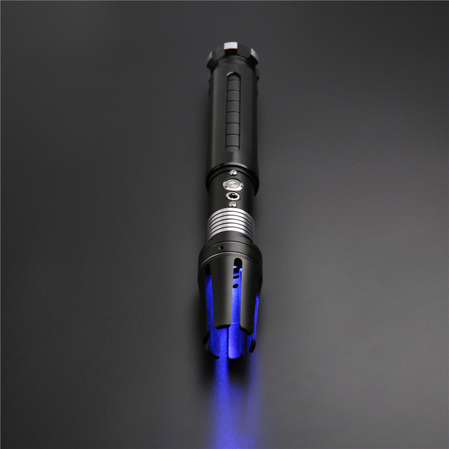 Miecz świetlny CIELTAN TS019 Baselit RGB z ostrzem o średnicy 1 cala, efektem Blaster Lock up i dźwiękiem - multi-kolorowy - Wianko - 10