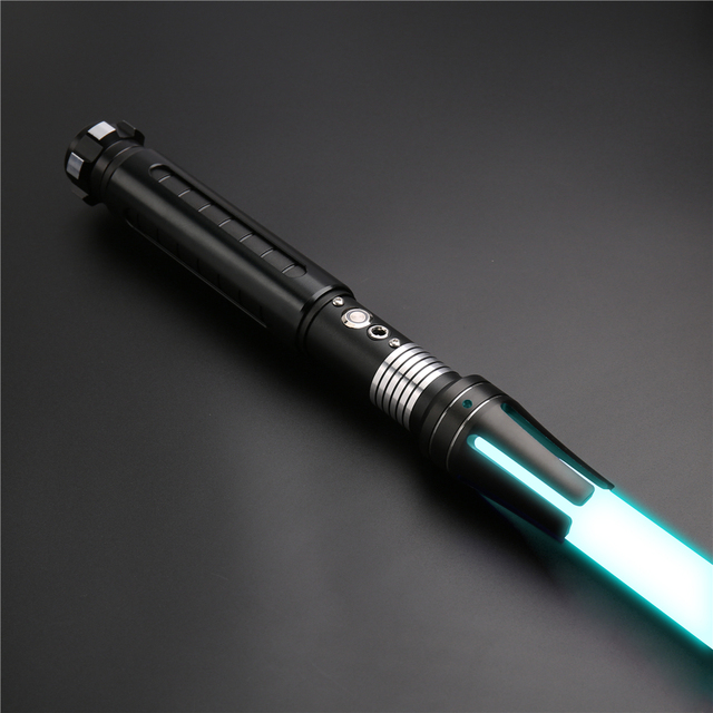 Miecz świetlny CIELTAN TS019 Baselit RGB z ostrzem o średnicy 1 cala, efektem Blaster Lock up i dźwiękiem - multi-kolorowy - Wianko - 9