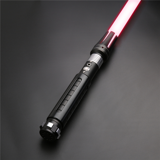 Miecz świetlny CIELTAN TS019 Baselit RGB z ostrzem o średnicy 1 cala, efektem Blaster Lock up i dźwiękiem - multi-kolorowy - Wianko - 6