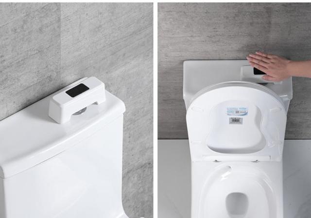 Czujnik ruchu IR indukcyjny bezdotykowy do spłukiwania WC - inteligentny przycisk spłukiwania z automatycznym przełącznikiem - akcesoria łazienkowe - Wianko - 11