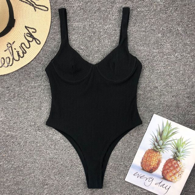 Nowy strój kąpielowy dla kobiet 2021 - Bikini jednoczęściowy, wzburzający i seksowny - Wianko - 15