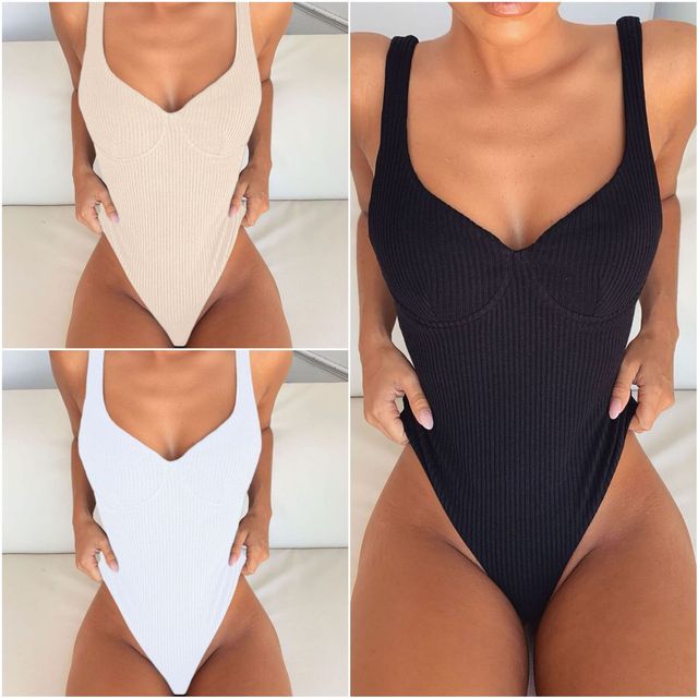 Nowy strój kąpielowy dla kobiet 2021 - Bikini jednoczęściowy, wzburzający i seksowny - Wianko - 5