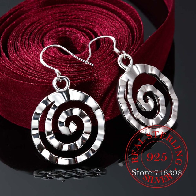 Kolczyki wiszące Vintage długi Tassel z koreańskiego srebra próby 925 - romantyczne okrągłe wątki dla kobiet, biżuteria ślubna zaręczynowa 2020 - Wianko - 5