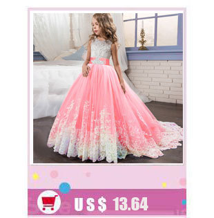Elegancka sukienka księżniczki dla dziewczynek 4-14 lat - Wianko - 11