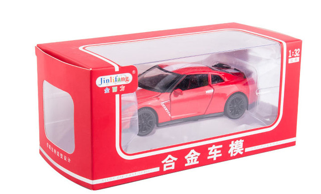 Symulacja 1:32 Nissan GTR R34 R35 Skyline Ares aluminiowy model samochodu Diecasts metalowa zabawka kolekcjonerska dla dzieci - Wianko - 8