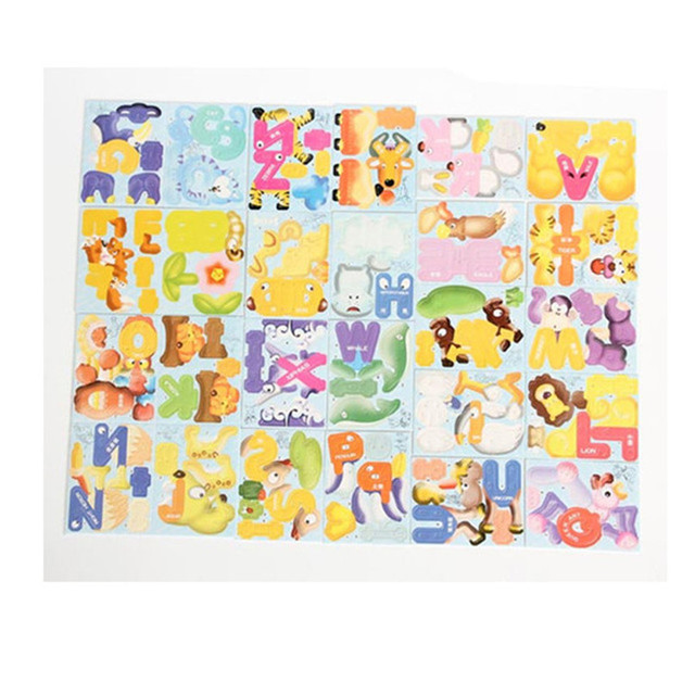 Edukacyjne karty alfabetu dla małych dzieci - rozwijanie inteligencji, nauka słów, puzzle Montessori - Wianko - 5