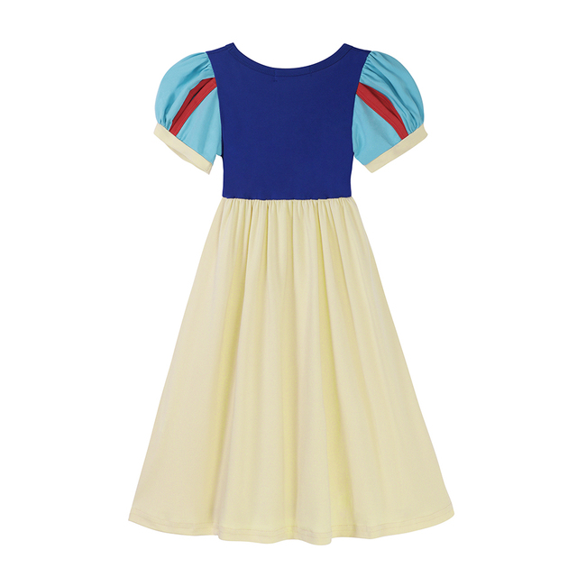 Kopciuszek - sukienka Disney Princess dla małych dziewcząt w stylu dorywczym, inspirowana Śnieżką o rozmiarze 2-10T - Wianko - 22