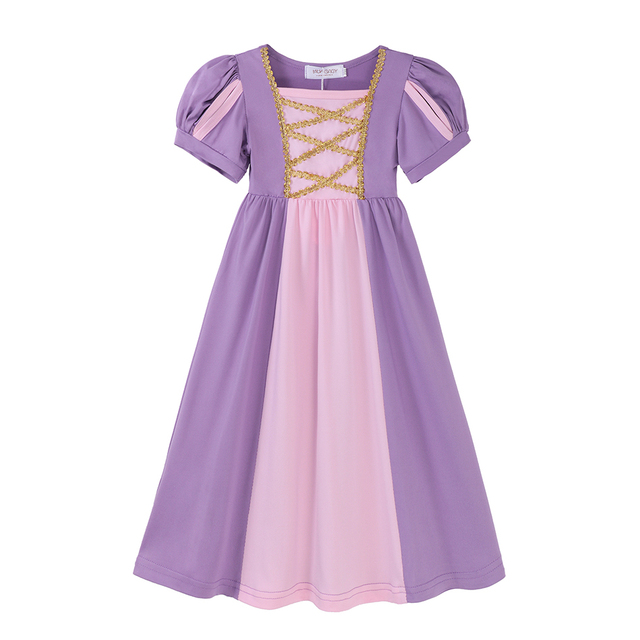 Kopciuszek - sukienka Disney Princess dla małych dziewcząt w stylu dorywczym, inspirowana Śnieżką o rozmiarze 2-10T - Wianko - 18
