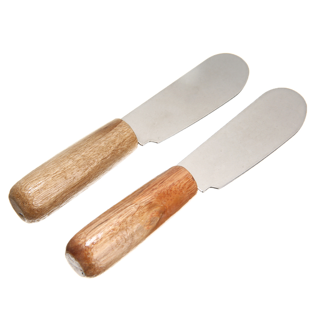 Nożyk do serów dla dzieci, kremowe ostrze ze stali nierdzewnej, bezpieczne narzędzie kuchenne - Wianko - 3