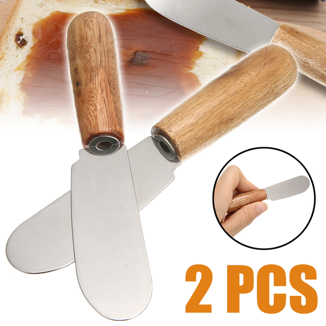 Nożyk do serów dla dzieci, kremowe ostrze ze stali nierdzewnej, bezpieczne narzędzie kuchenne - Wianko - 1