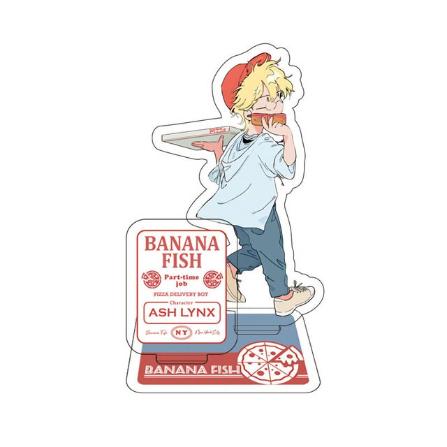 Figurka akcji Anime Banana Fish Ash Lynx Okumura Eiji - dekoracyjny stojak akrylowy do kolekcjonowania i cosplayu - Wianko - 2