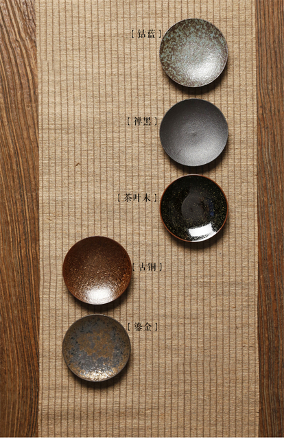 Gruba ceramika - uchwyt na kubek herbaty i podkładka - japońska doniczka ceramiczna, termiczna mata izolacyjna - Wianko - 2