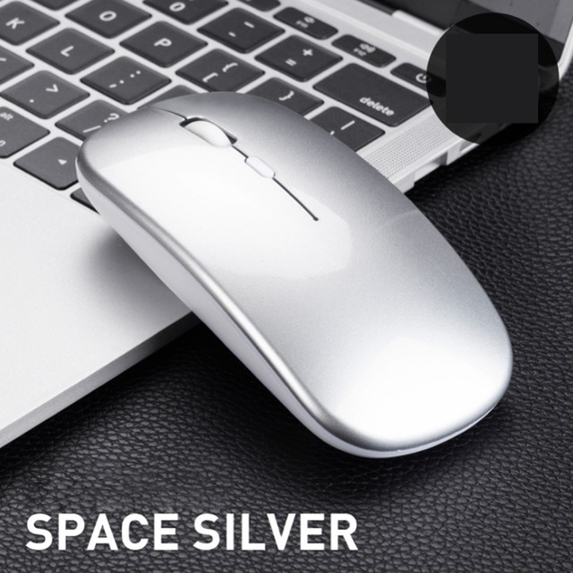 Mysz bezprzewodowa 1600Dpi 2.4G - ultra-cienka i cicha, idealna do laptopa i biura - Wianko - 14