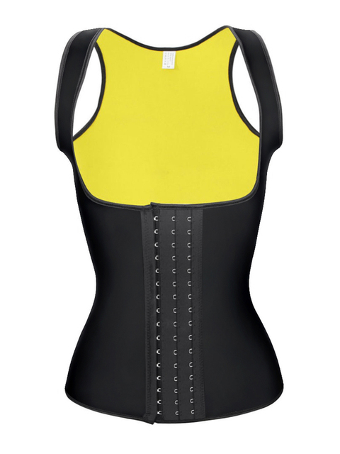 NINGMI kombinezon do sauny gorset Waist Trainer, neoprenowe koszule dla kobiet na trening sportowy - Wianko - 21