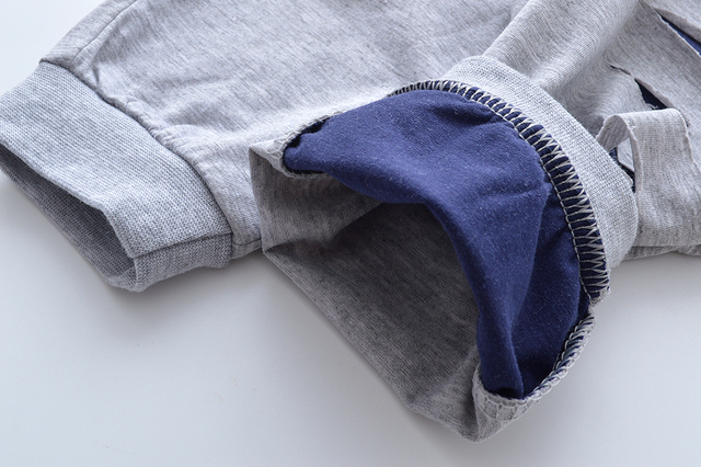 Noworodkowe ubrania dla dziewczynki i chłopca 2020 - zestaw ubranek: T-shirt z krótkim rękawem i spodnie ze spaczonym detalem - Wianko - 8