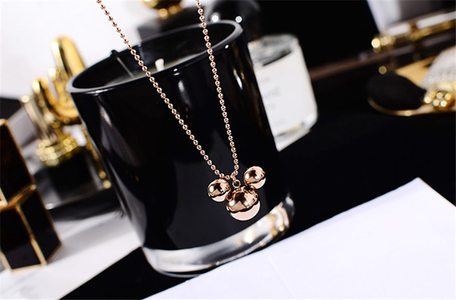 Naszyjnik z wisiorkiem YUN RUO Fashion - biała muszla serce, różowe złoto, biżuteria ze stali tytanu - Wianko - 22