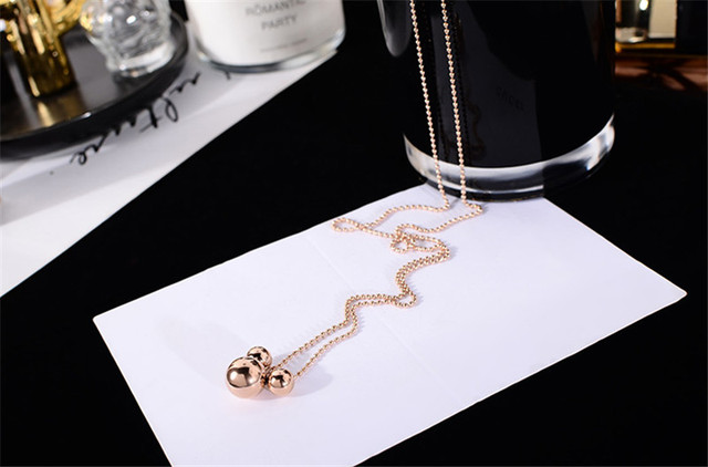 Naszyjnik z wisiorkiem YUN RUO Fashion - biała muszla serce, różowe złoto, biżuteria ze stali tytanu - Wianko - 23
