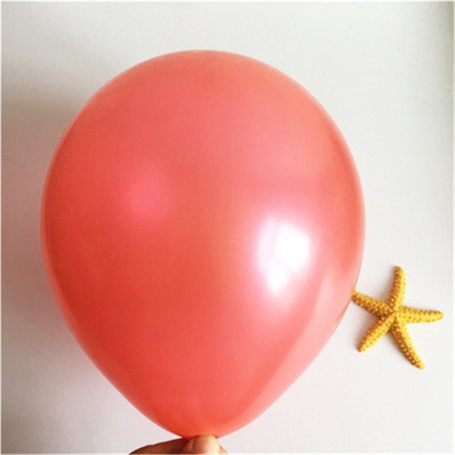 Partia 100 sztuk kolorowych perłowych balonów lateksowych na urodziny i śluby, 10 cali, 1.2g, dmuchane balony dziecięce zabawki - Wianko - 12