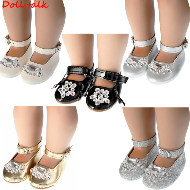Nowa kolekcja kryształowych butów DollTalk 2019 dla lalek 18 Cal BJD Mini lalki - Wianko - 2