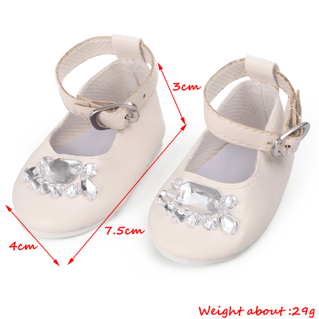 Nowa kolekcja kryształowych butów DollTalk 2019 dla lalek 18 Cal BJD Mini lalki - Wianko - 3