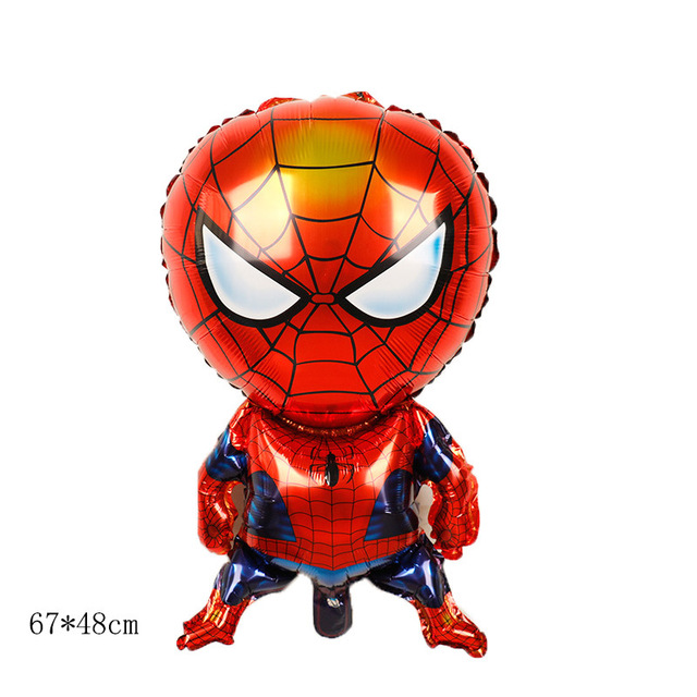Disney Marvel Aluminiowy Balon Rysunkowy Kapitan Ameryka Iron Man Spiderman - Dekoracje na Urodziny Dla Dzieci (1 Sztuka/Zestaw) - Wianko - 6