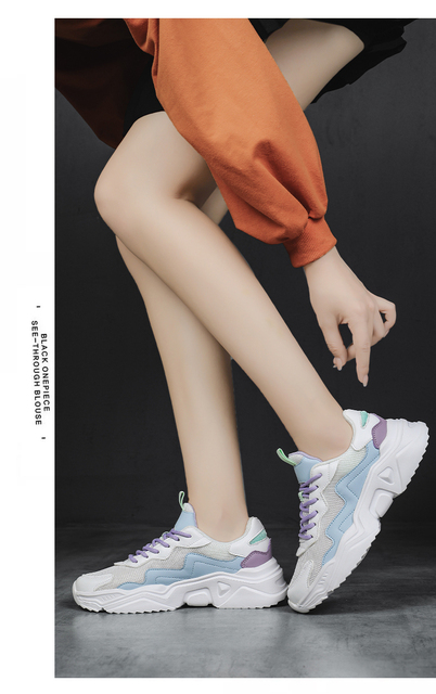Damskie buty sportowe flatties wiosenne i jesienne Cifimi dla modnej kobiety – piękne i wygodne buty casualowe, rozmiary 35-42 - Wianko - 3