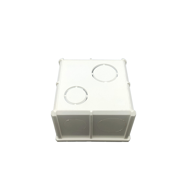 Białe plastikowe uchwyt termostatu domowego Nation, wymiary 81mm x 81mm, do montażu na 86mm ciemnym pudełku - Wianko - 21