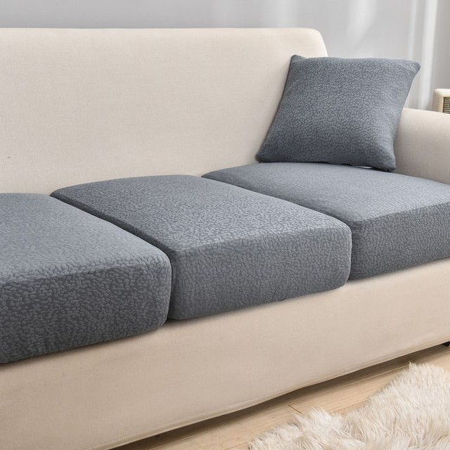 Wodoodporny ochraniacz jednokolorowej narzuty na sofę narożną z elastycznego materiału - Wianko - 10
