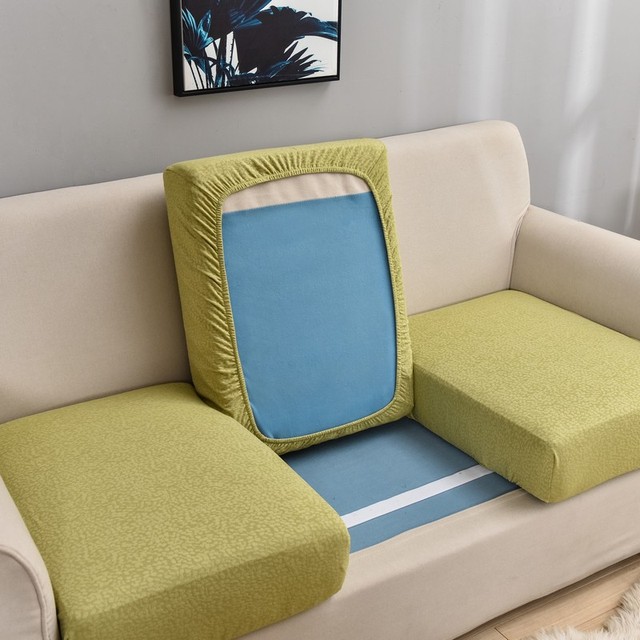 Wodoodporny ochraniacz jednokolorowej narzuty na sofę narożną z elastycznego materiału - Wianko - 18