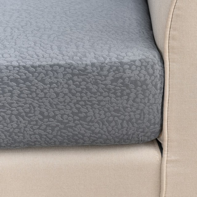 Wodoodporny ochraniacz jednokolorowej narzuty na sofę narożną z elastycznego materiału - Wianko - 5