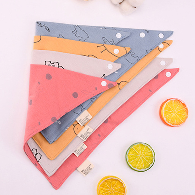 Bawełniane śliniaki na chustę Cartoon trójkąt dla niemowląt chłopca i dziewczynki - Wianko - 4