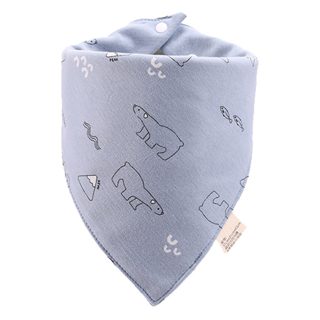 Bawełniane śliniaki na chustę Cartoon trójkąt dla niemowląt chłopca i dziewczynki - Wianko - 9