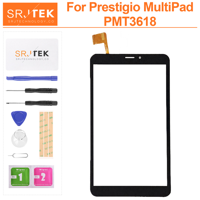 Zewnętrzny digitizer ekranu dotykowego do tabletu Prestigio MultiPad PMT3618 z wymianą szkła - Wianko - 1