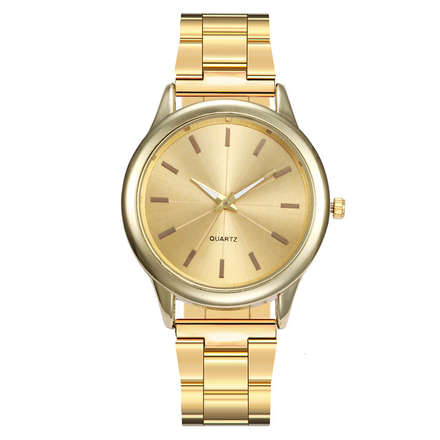 Zegarek damski luksusowy z kwarcowym mechanizmem i tarczą ze stali nierdzewnej, codzienna bransoletka, wersja 2021 - Wianko - 8