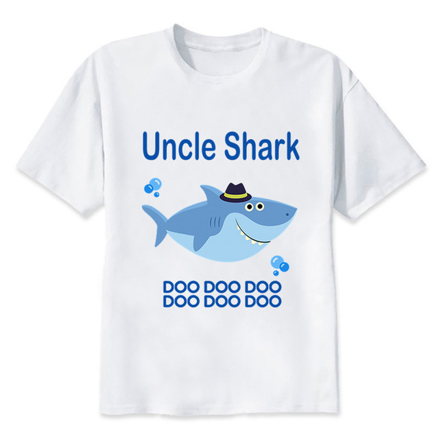 Dopasowany strój rodzinny motyw rekina - T-shirt dla dzieci i dorosłych - Wianko - 15