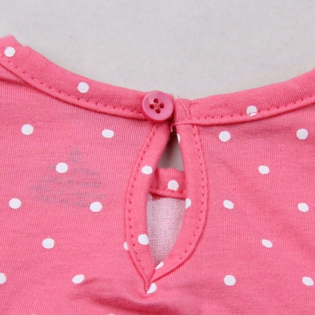 Zestaw ubrań dla dziewczynek: body, spodenki i t-shirt z 100% bawełny - letnie kolekcja 2018 (3 sztuki) - Wianko - 15