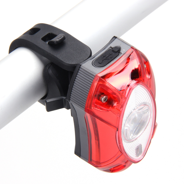 Akcesoria rowerowe: Wodoodporna tylna lampa rowerowa Raypal 3W USB z akumulatorem LED - Wianko - 7
