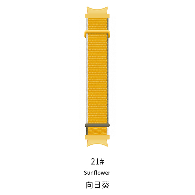 Sportowa nylonowa opaska do zegarka Samsung Galaxy 4 - 20mm, 44mm, 40mm, 42mm, 46mm - Wianko - 12